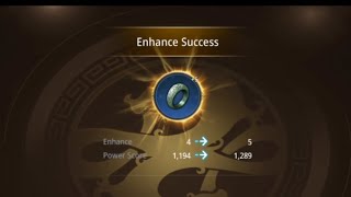 mir4 Enhance Success Raging Blow Ring 5 [upl. by Ulrick]