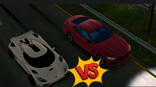 BMW M9 VS KOENIGSEGG CCGT XR  CAR PARKING carparkingmultiplayer shortvideo [upl. by Assereht]