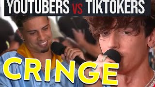 The YouTube vs TikTok boxing press conference was cringe [upl. by Fuhrman227]