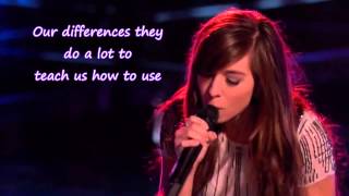 Christina Grimmie  The Voice  I Wont Give Up Lyrics [upl. by Prasad19]