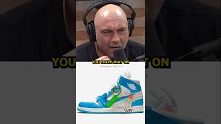 Rogan Whats Up with Leaving Tags on Nikes [upl. by Gold]