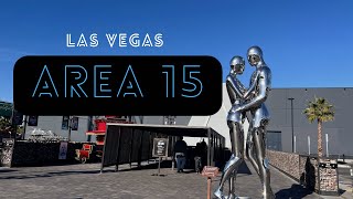 Area 15  Outdoor Exhibits  Las Vegas NV [upl. by Esoranna439]