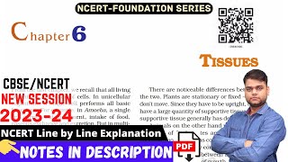 Tissues  Class 9 Science Chapter 6 Full Chapter [upl. by Marks]