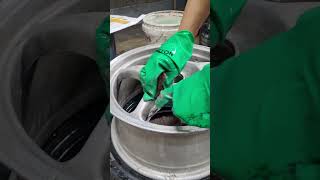 Restoring Enkei RP01 Wheels wheelrepair cardifyautoparts [upl. by Ynneg]