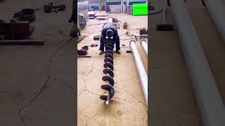 Twisted iron pipe assembly process [upl. by Siri]