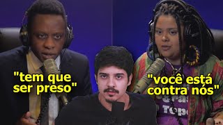 NEGRO DE DIREITA vs NEGRA DE ESQUERDA  Analise do Debate [upl. by Cenac]