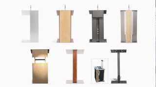 Modern lecterns from Urbann 2013 [upl. by Arehsat]