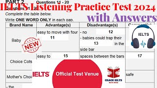 IELTS Listening Actual Test 2024 with Answers  08102024 [upl. by Ahsiened423]