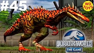 Jurassic World  The Game Dinosaurs Ludia Episode 45 HD  WD Toys [upl. by Elleryt]