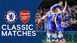 Chelsea 60 Arsenal  Record Win In Wengers 1000th Game  Premier League Classic Highlights [upl. by Renwick24]