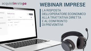 La risposta dellOperatore economico alla Trattativa diretta e al Confronto di preventivi [upl. by Sucramd]