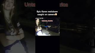 Police ARREST entitled Karen for drunk driving😳😅 funny police crime cops shorts viralvideo [upl. by Landre]