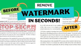 REMOVE WATERMARK IN LESS THAN 2 MINUTES [upl. by Thirion137]