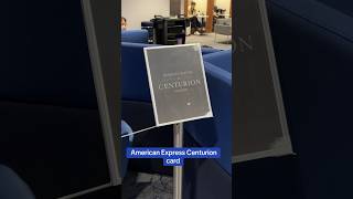 AmEx Centurion Card Perks [upl. by Jaco94]