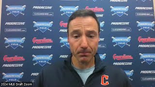 Chris Antonetti on Guardians 1 pick [upl. by Krusche358]