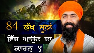 84 ਲੱਖ ਜੂਨਾਂ ਵਿੱਚ ਆਉਣ ਦਾ ਕਾਰਨ  I Baba Banta Singh Ji Katha [upl. by Nylaj222]