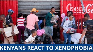 Kenyans reactions after South Africa xenophobic attacks on foreigners [upl. by Averil]