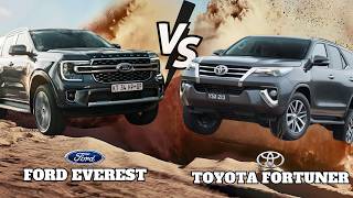 HAY UN CLARO GANADOR Toyota Fortunersw4 vs Ford Everest [upl. by Htnnek]