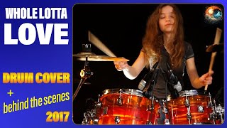 Whole Lotta Love Led Zeppelin Drum Cover by Sina  Outtakes [upl. by Dill]