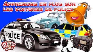 Les Héros de la Ville  Apprenons en plus sur les voitures de police Courtmétrages  Dessin Animé [upl. by Herod]