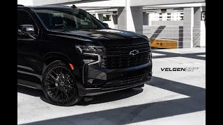 2023 CHEVROLET TAHOE RST LOWERED  VELGEN LIGHT WEIGHT VFF12  24quot [upl. by Pfosi626]