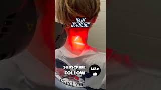 Class 4 laser therapy is easing neck pain after a car accident Start your recovery now 💪 [upl. by Ibib]