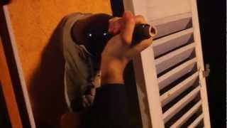 ★ How to Open a Bottle of Wine Without Corkscrew [upl. by Carpio506]