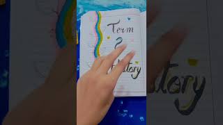 Full 1 minute tutorial3 page border designs with brush penviralshortschctrending [upl. by Cheshire891]