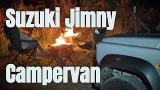 268 Camping INSIDE A Suzuki Jimny  A Micro Camper Van Experiment [upl. by Wampler]