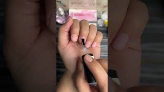 Polygel nails at home 😱Pass or Fail  ytshorts polygelnails nailextensions [upl. by Yeruoc]