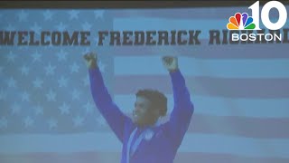 Frederick Flips Richard honored in Stoughton [upl. by Evets]