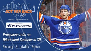 Preseason Rolls On Oilers beat Canucks in SO [upl. by Daron656]