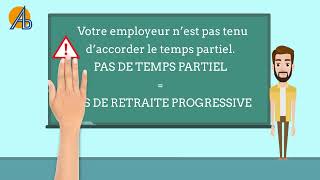 Linfo AD en vidéo  la retraite progressive explication [upl. by Nivle361]