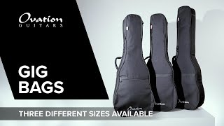 FEATURES 🇬🇧 Ovation Guitar Gig Bags [upl. by Jarrod21]