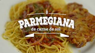 Parmegiana de carne de sol Sabores Passo a Passo [upl. by Arbuckle]