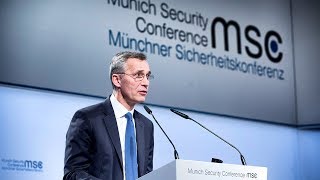 NATO Secretary General speech at the Munich Security Conference 15 FEB 2018 [upl. by Latsyrd]