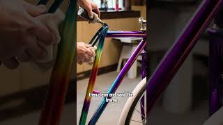 Recycling a Old Bicycle into a Brand New Bicycle viralvideo youtubeshorts ytshorts anime [upl. by Leiand]