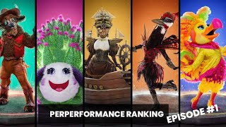 The Masked Singer Performance Ranking Episode 1 Season 12 [upl. by Camile]