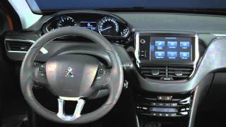 2015 Peugeot 208 Interior Design  AutoMotoTV [upl. by Ellicul]