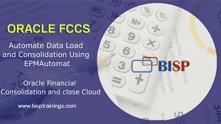 Oracle FCCs Automate Data Load and Consolidation Using EPMAutomate  FCCs Automate Consolidation [upl. by Haley]