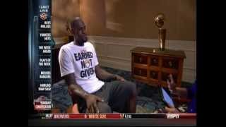 June 24 2012  ESPN  LeBron James Sunday Conversation with Rachel Nichols [upl. by Ober]