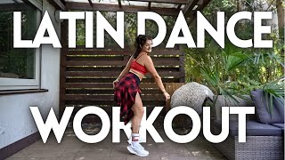 15 MIN LATIN DANCE WORKOUT 🔥  BURN 150 CALORIES [upl. by Ainaj]