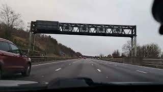 Strensham services M5 to Okehampton A30 timelapse [upl. by Irrak]