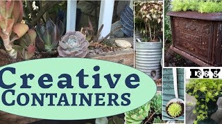 DIY Flower and Succulent Planter Ideas containergardening repurposing diyideas [upl. by Nnylaf403]