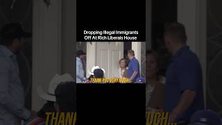 DROPPING ILLEGAL IMMIGRANTS OFF AT RICH LIBERALS HOUSE 🤬 [upl. by Abrams454]