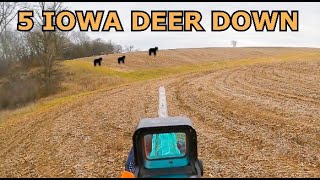 IOWA SHOTGUN DEER SEASON 2023 DAY 3 [upl. by Rehtaef399]