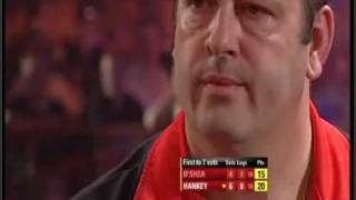 Tony OShea v Ted Hankey Part 3  2009 BDO Championships Final [upl. by Asilenna471]