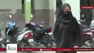 Hijab Row Brave Muslim girl Muskaan chants Allahu Akbar [upl. by Yrol13]