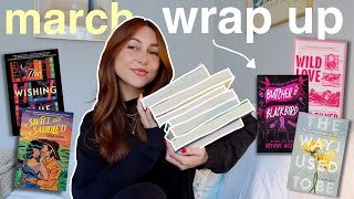 march reading wrap up 💚 new releases exciting arcs anticipated reads [upl. by Dedie]