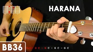 Harana  Parokya ni Edgar Guitar Tutorial includes strumming patterns and chords [upl. by Etti]